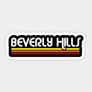 Beverly Hills California Sticker